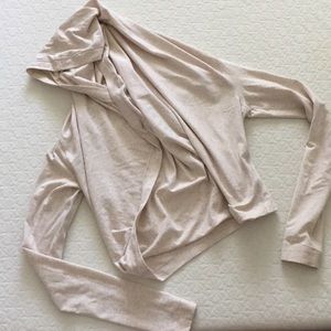 Lulu Lemon cross wrap hoodie-rare !